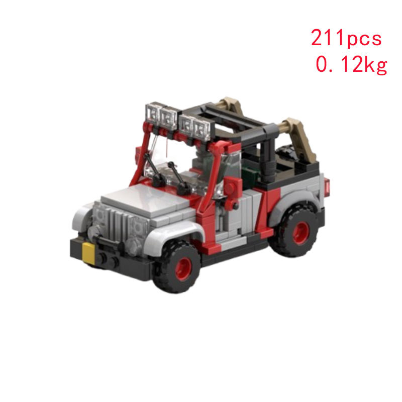 Cross-border Hot-selling In-stock MOC-25926 48461 Small Particle Assembly Building Block Toy Car Gift DIY Model_voghion.com