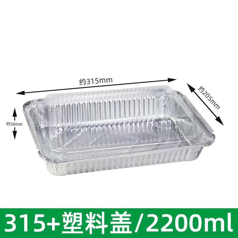 Cena especial caja de lata fiesta picnic camping plato de comida desechable grueso grande pastel de frutas plato de comida cocinada