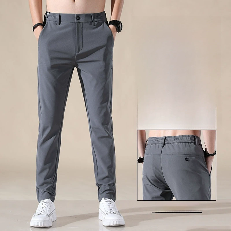 Быстро сохнущие шелковые летние спортивные штаны для отдыха, оверсайз, прямой свободный крой