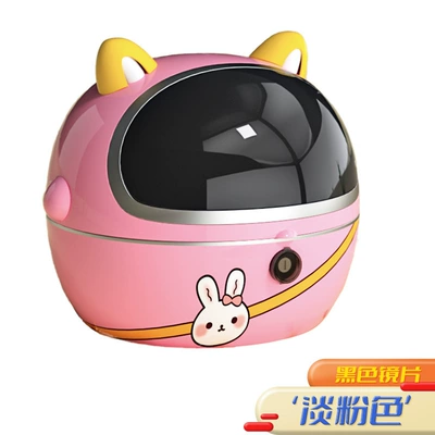 Electric car tail box — Capacity Backrest Storage Box - light-pink-single-tail-box-free-screw-accessories