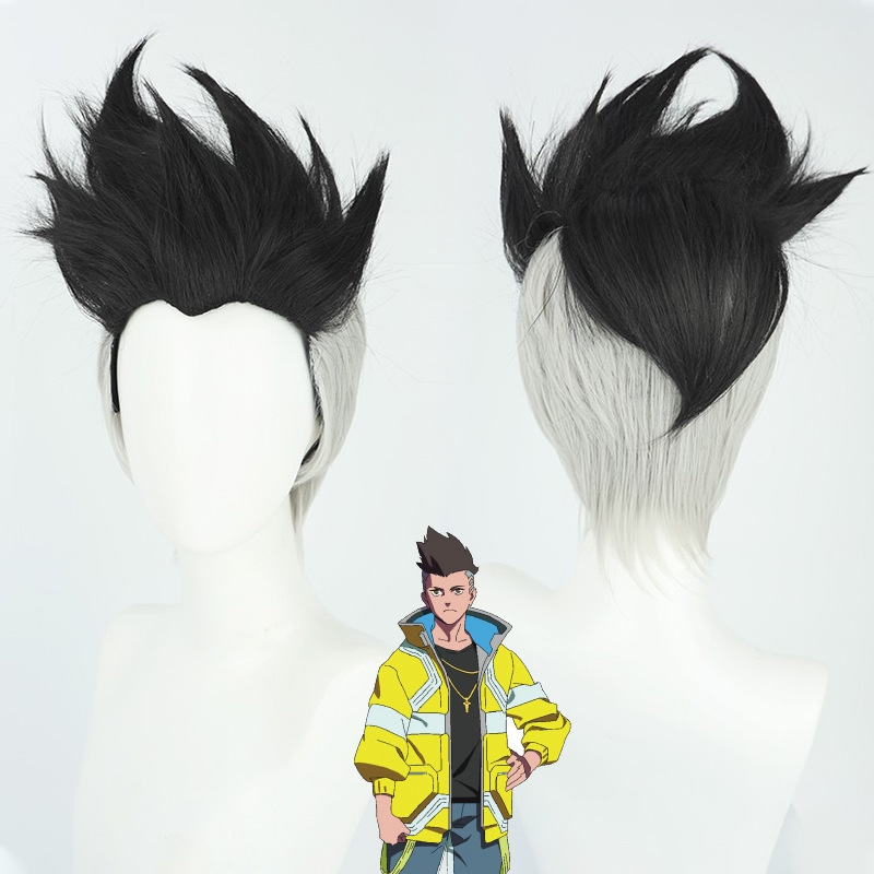 Cardamom Cos Wig Cyberpunk Edgewalker Runner David Horse Cos Evens Anime Wig
