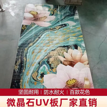 3d浮雕外贸出口3D打印高光打印饰面板烤漆板彩色碳晶板亮色UV板