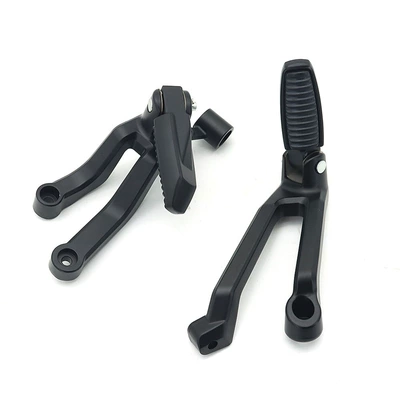 Suitable for Harley Nighter 975 RH975 motorcycle accessories rear passenger foot nail pedal bracket (Motorcycle pedals) - black