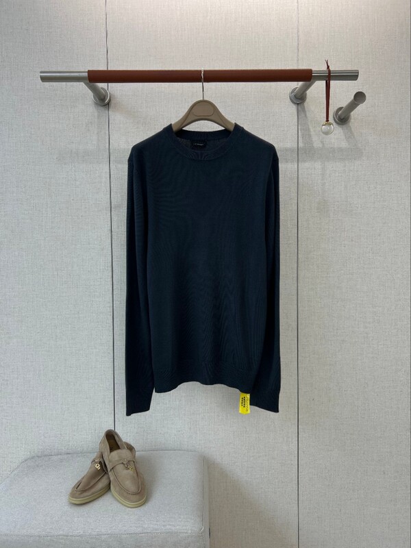 Zeg Men's Old Money Style High-Quality Ultra-Fine Merino Wool Knit Crew Neck Sweater Feels Soft and Delicate, Skin-Friendly Zeg Men's Old Money Style High-Quality Ultra-Fine Merino Wool Knit Crew Neck Sweater Feels Soft and Delicate, Skin-Friendly