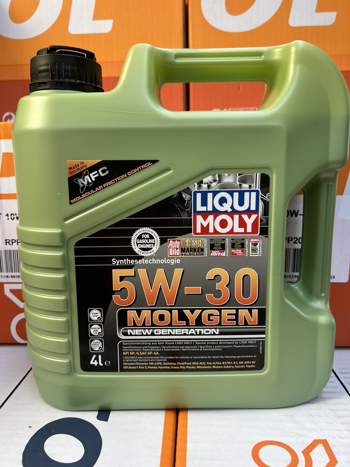 German Original Imported Magic Gene Fully Synthetic Engine Oil Long-Lasting Lubricant Sp 5W-30 4L