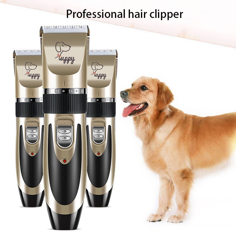 Amazon recargable mascota perro máquina de afeitar eléctrica cortadora de pelo Peluche cortadora de pelo gato cortadora de pelo eléctrica cortadora de pelo