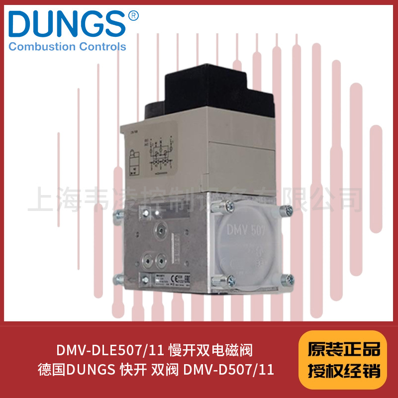 DMV-DLE507/11 慢开双电磁阀 德国DUNGS 快开 双阀 DMV-D507/11