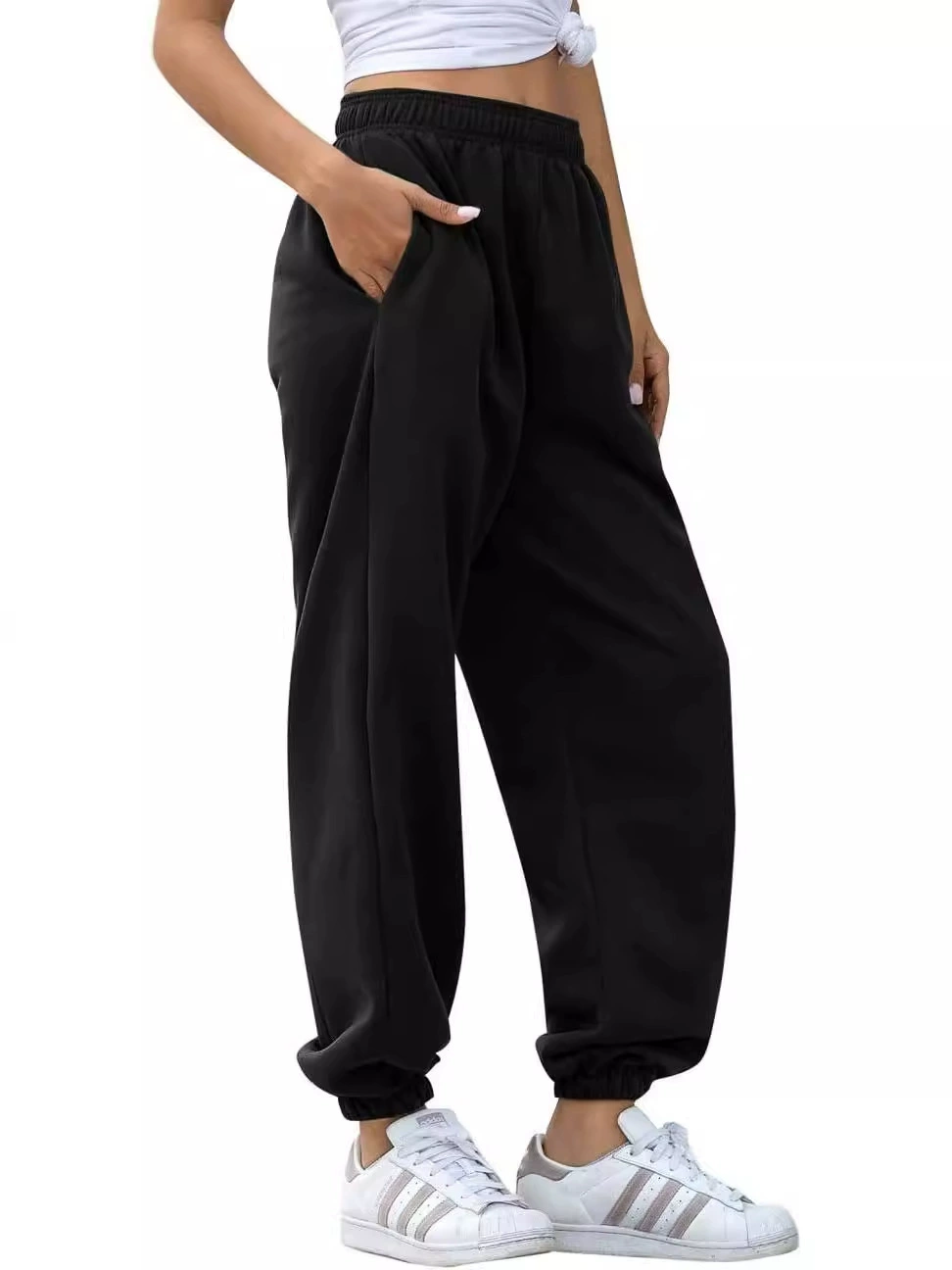 (Cross-border trading), trousers, high waist, oversize