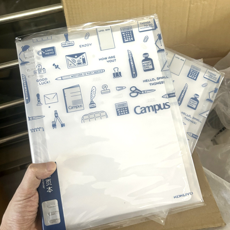 新品日本国誉Eric联名活页本笔记8孔不硌手记事本替芯可换B5