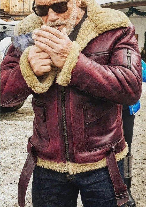 Moška oblačila Debela krznena usnjena jakna Zimska nova moška jakna z integriranim krznom_voghion.com