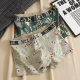 Fashionable Personalized Men's Underwear Autumn and Winter Cotton Boxers Boys Comfortable Underpants Head Underpants Boys Four Corners
