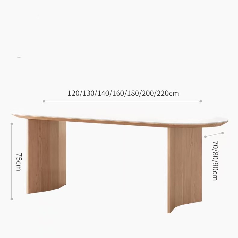 Mesa de comedor de placa de roca blanca pura y combinación de silla moderna simple hogar pequeño apartamento mesa de comedor rectangular de alta gama mesa de comedor de madera maciza