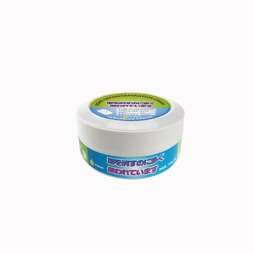 Multi-functional cleaning cream to remove stubborn stains. Household cleaning cream for white shoes without washing. The same detergent.