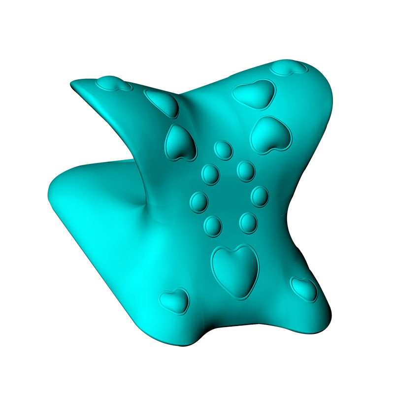 Columna cervical masaje almohada dedo presión almohada tracción Fugui bolsa corrector instrumento columna vertebral cuello dragado cabeza hombro cuello masajeador