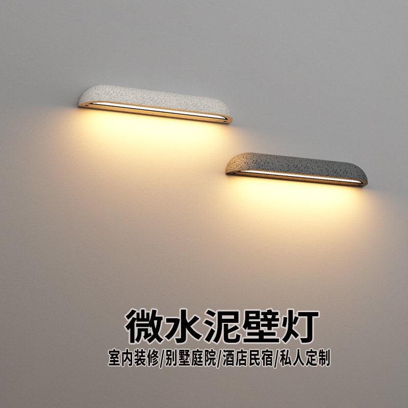 Outdoor Waterproof Wall Lamp House Courtyard Shop Door Headlight Sign Logo Long Wall Lamp Exterior Wall Washer Lamp