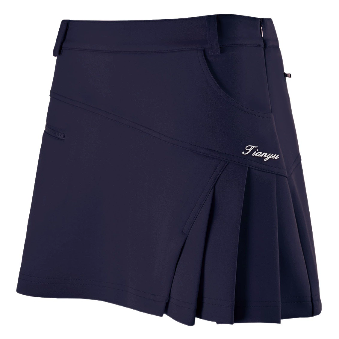 Прямые поставки с фабрики, Женская юбка для гольфа, Спортивная антибеговая модная повседневная универсальная теннисная Беговая быстросохнущая юбка