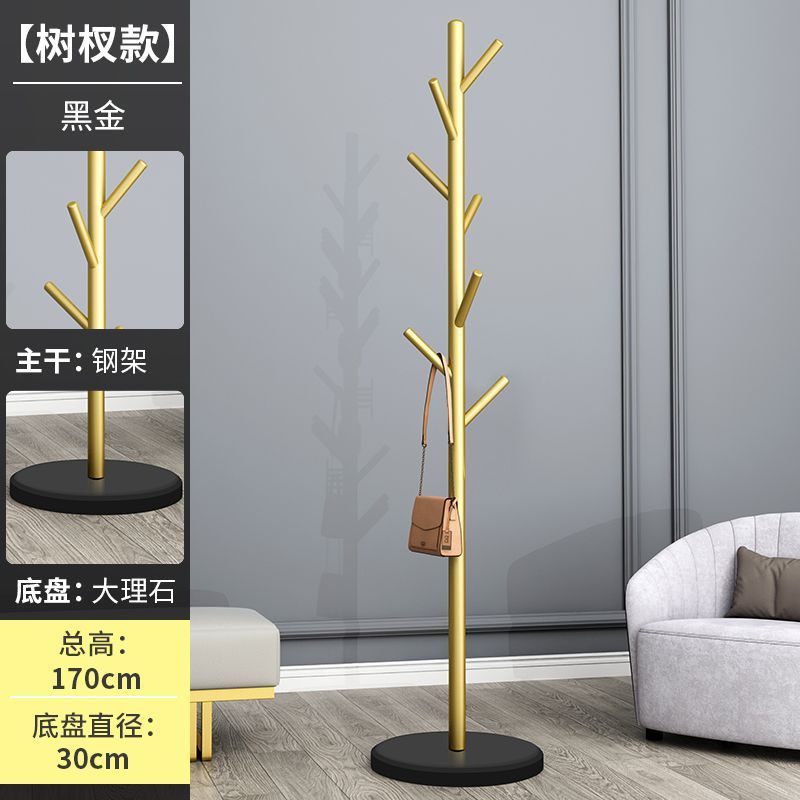 골드와 블랙 - 나뭇가지 스타일 + 대리석 베이스