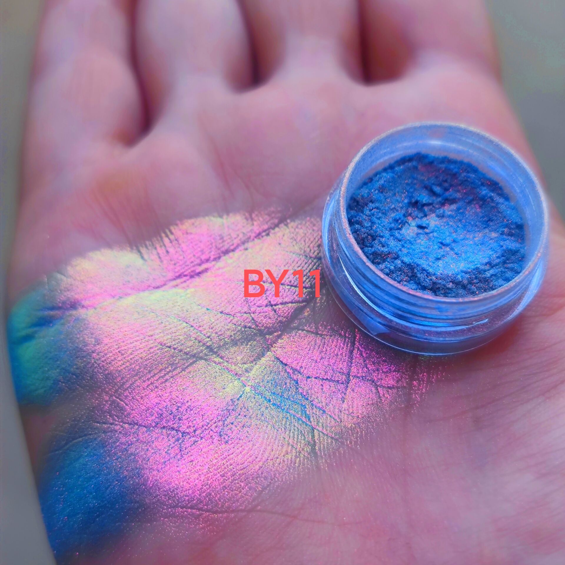 跨境BY系列Multichrome Pigment 糖果aurora偏光变色龙闪粉 0.2g