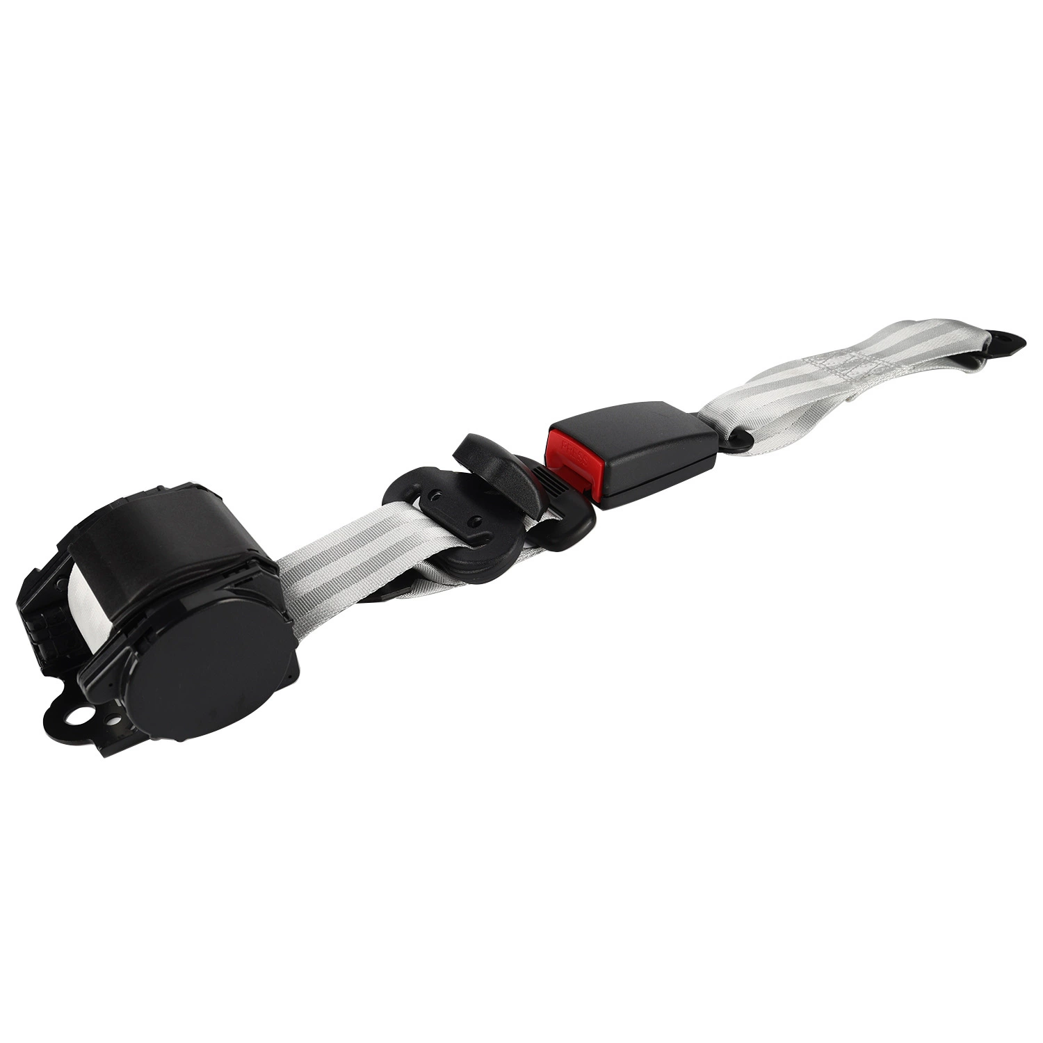 Ремень безопасности для автомобиля, самовтягивающийся, трехточечный, Mingke, для заднего сиденья, сертифицированный, самовтягивающийся тип