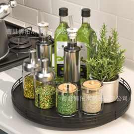 厨房台面橱柜餐桌储藏室香料浴室梳妆台托盘懒人盘收纳架