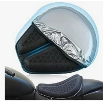 Мотоциклетная амортизирующая подушка для сиденья 025 Petal с солнцезащитным козырьком, аксессуары для мотоциклов, в наличии, удобное сиденье для трансграничной торговли