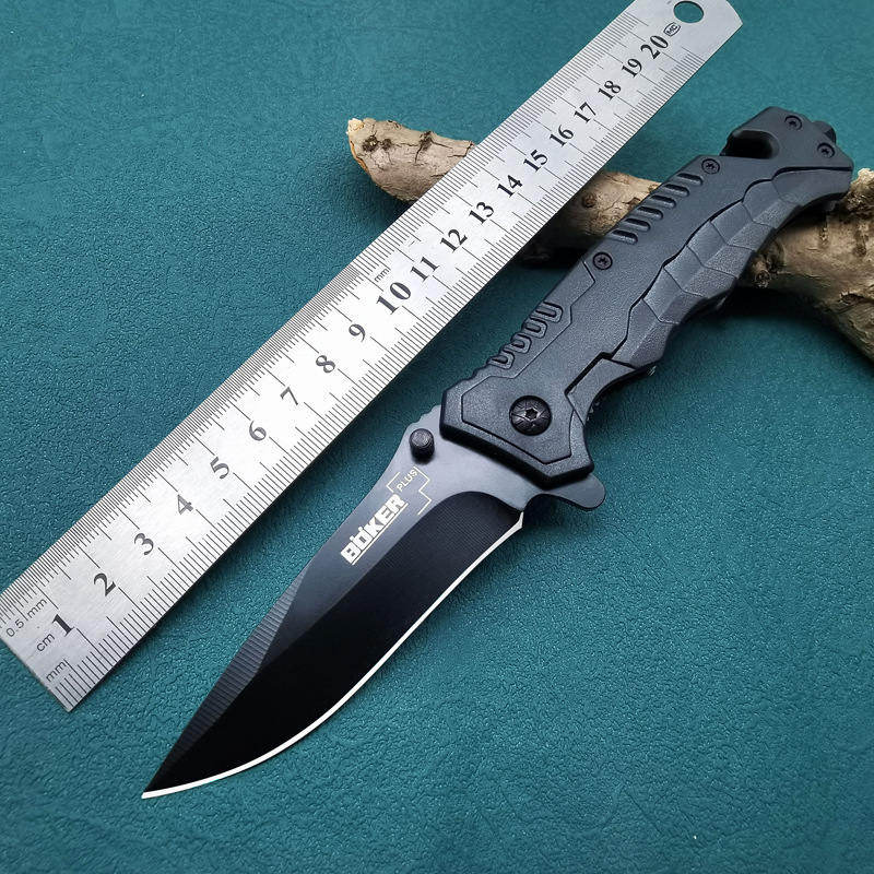 批发户外小刀折叠刀具逃生包工具防身牙刀水果刀野营拆快递折刀