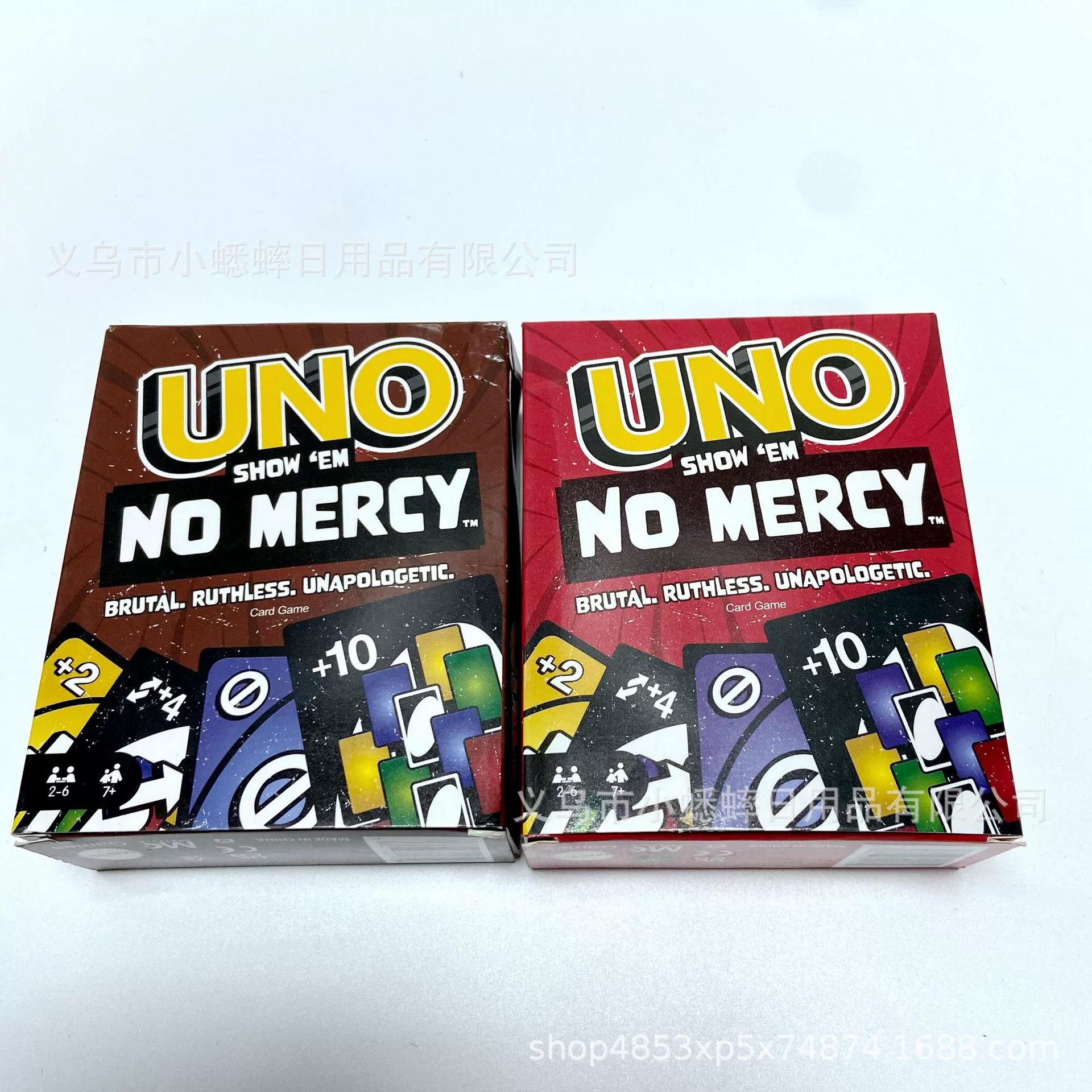 Uno+4+6+10 Deluxe Nomercy Enhanced Edition Family Party Card Game 168 Cards Party Game