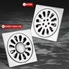 304 Stainless steel the floor drain Deodorant Shower Room Washing machine the floor drain wire drawing engineering Specifically for the floor drain Manufactor Direct selling wholesale