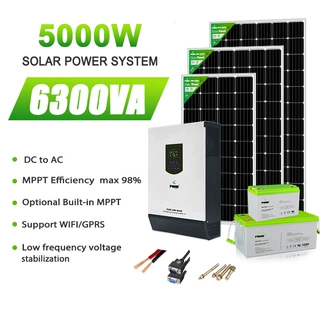 IWIN 厂家跨境5000W光伏逆变器离网太阳能逆控一体机电源