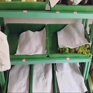 Supermarket vegetable and fruit preservation cloth evening fruit stall fruit and vegetable moisturizing cloth washable stall supermarket supplies