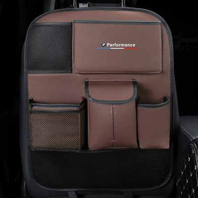 car seat back storage bag – Car table board - no-table-board-mocha-brown-bmw