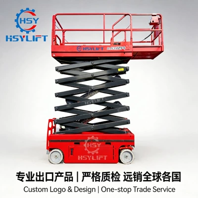 Portable Small Hydraulic Forklift for Avtomobil fırlanan platformaları