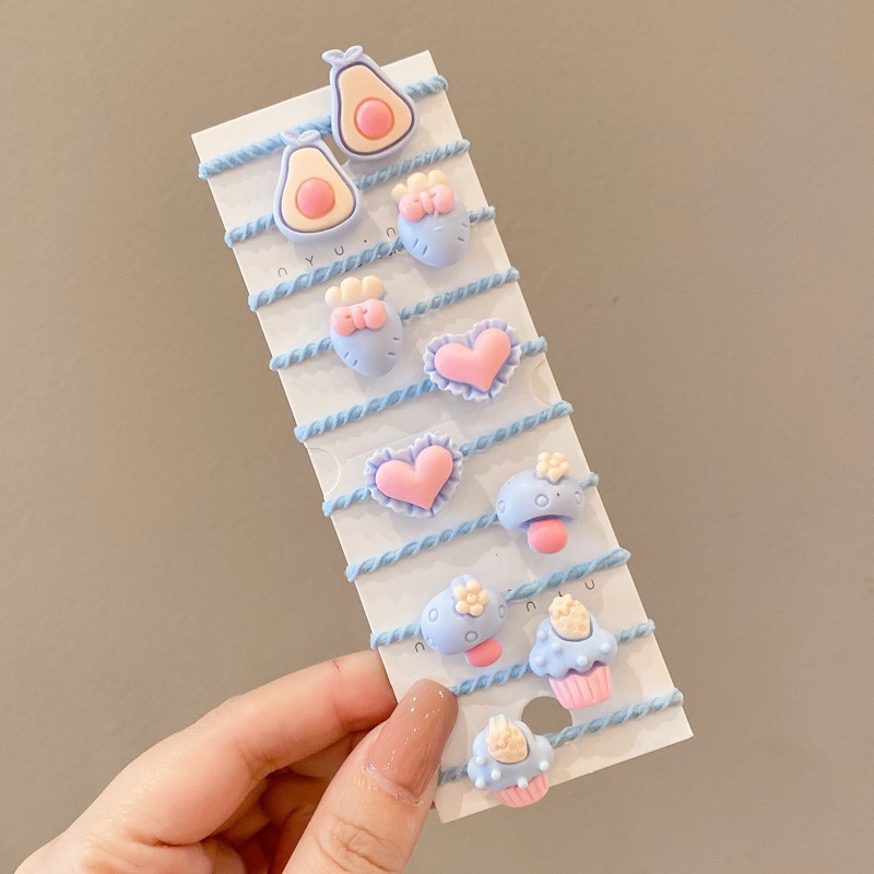 Blue set, 10 pieces