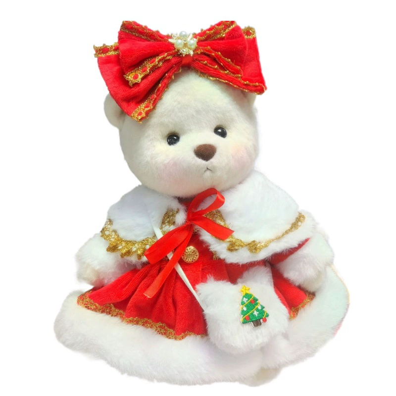 Plush doll, Christmas set, 30cm