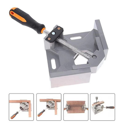 aluminium alloy 90 carpentry right angle Mono Handle carpentry Clamp fast angle Frame clip hardware tool