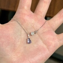 ������Ȼ��ˮ�����J��ŮS925���y�p������ʽС�����������i���