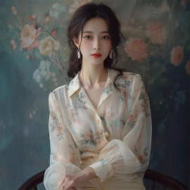 2025法式超仙绝美防晒碎花衬衫女高级小香风别致小衫遮肉洋气时尚