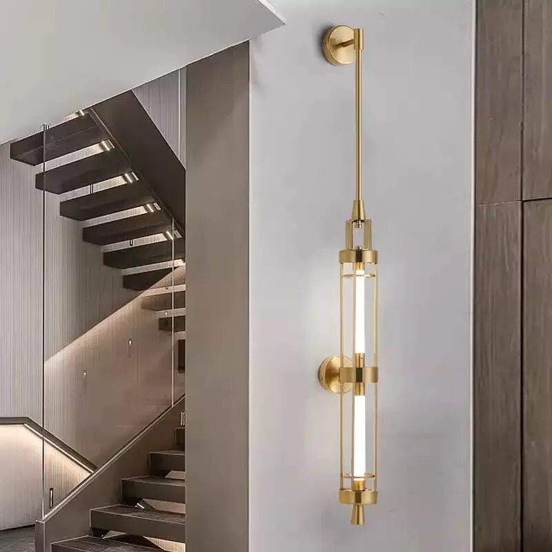 Designer Hotel Lobby Aisle Long Arm Wall Lamp Hall Sales Department Accessible Luxury Modern Simple Long Pole Wall Hanging Lamp Designer Hotel Lobby Aisle Long Arm Wall Lamp Hall Sales Department Accessible Luxury Modern Simple Long Pole Wall Hanging Lamp