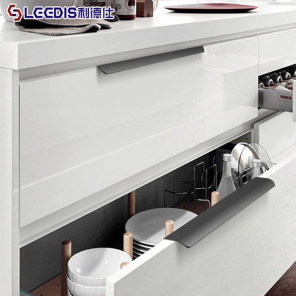 Factory direct selling minimalist edge long strip cabinet door pull…