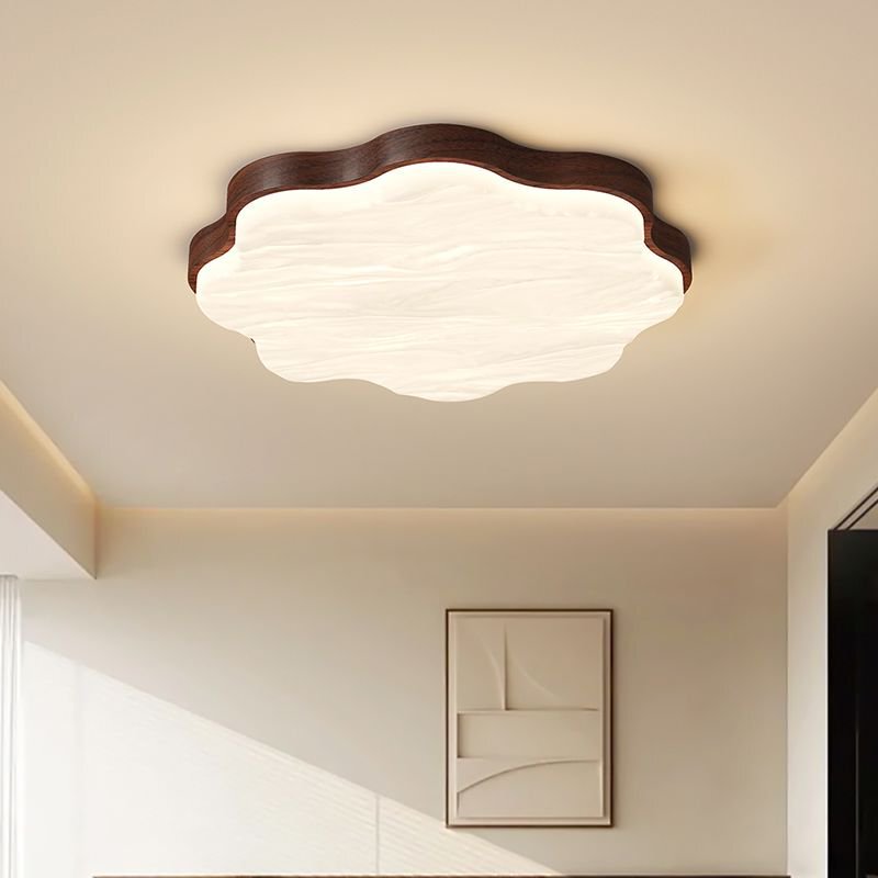 Wabi-Sabi Vintage-Style Living Room Ceiling Light, Warm and Romantic Creative Children's Room Light, Simple Cream-Style Wave Dining Room Light Wabi-Sabi Vintage-Style Living Room Ceiling Light, Warm and Romantic Creative Children's Room Light, Simple Cream-Style Wave Dining Room Light