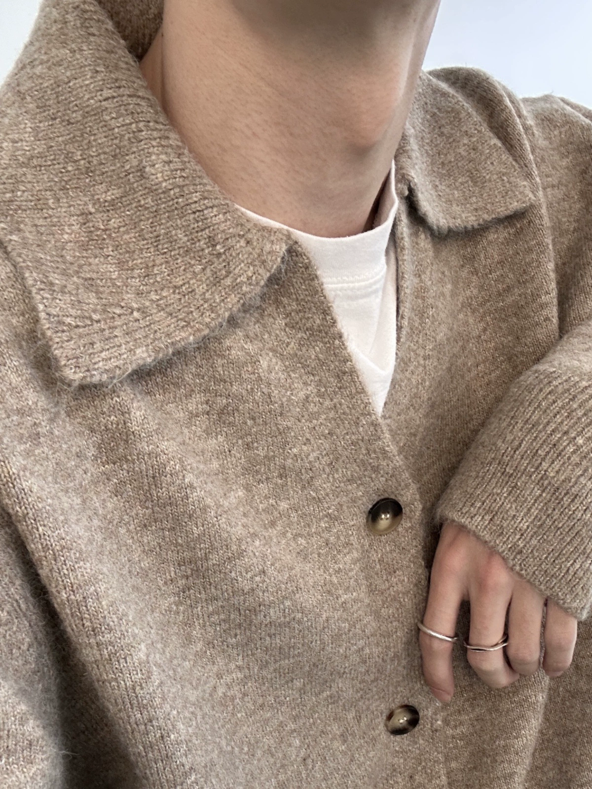 Рубашка свитер для мужчин осенью и зимой