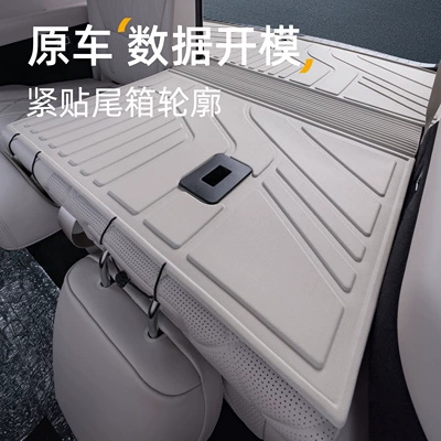 Trunk Mat: integrated front TPE car