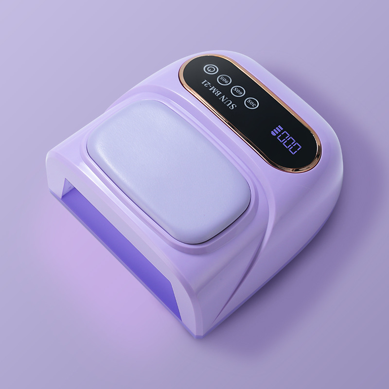 Nuevo almacenamiento eléctrico almohada de manicura lámpara USB de carga rápida secado de manicura lámpara de horneado larga duración gran espacio manicura luz de terapia