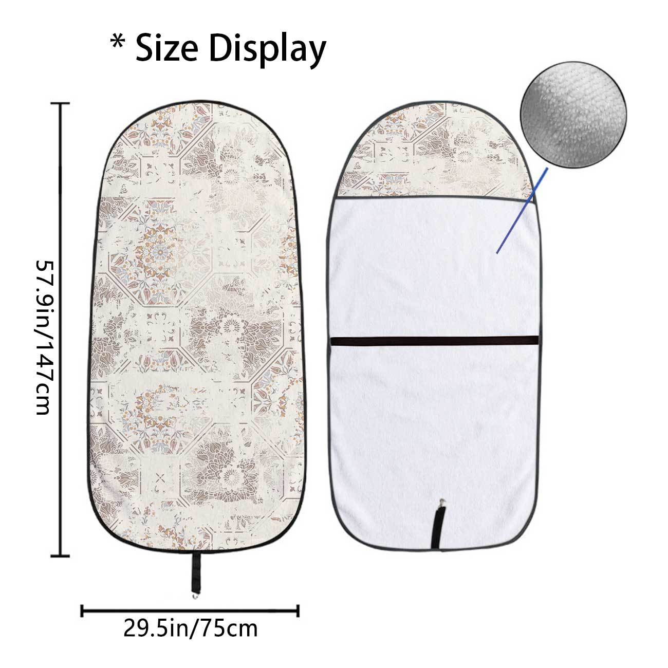 Car seat towel cover front seat protector suitable for gym and exercise, universal for all seasons, car use 76