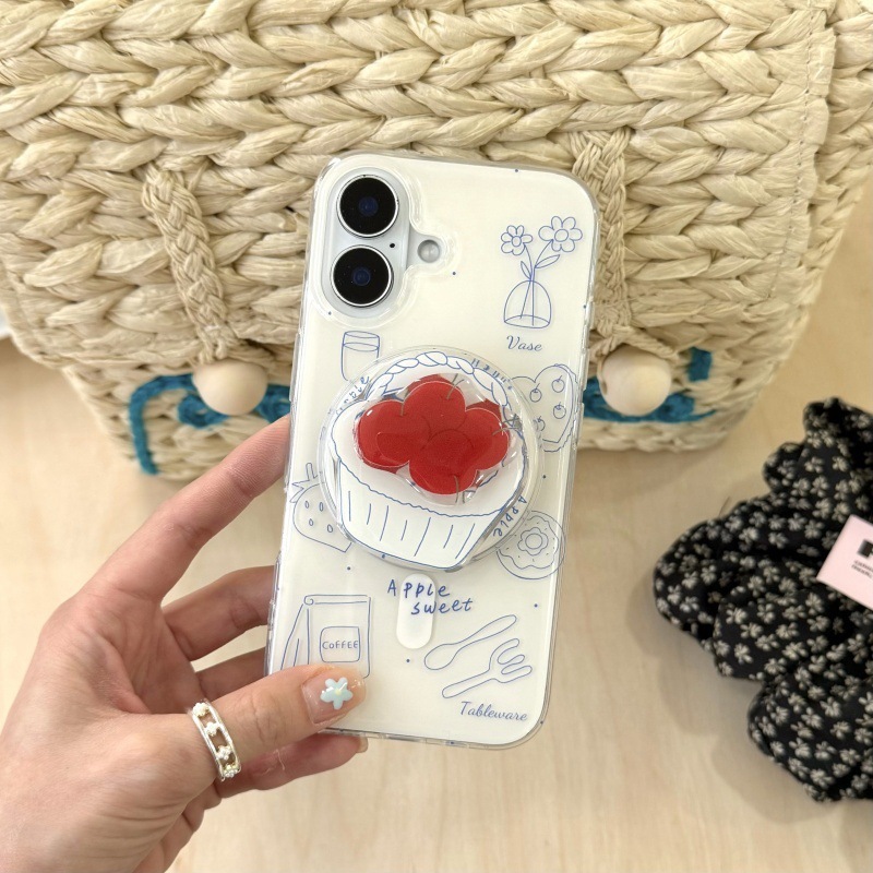 Soporte giratorio de succión magnética ilustración de línea de fondo blanco bbl