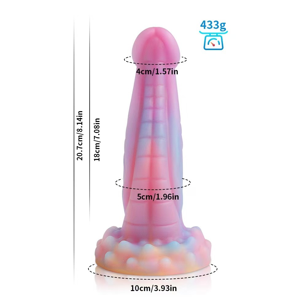Realistischer Dildo Plug Mit Leuchteffekt Analspielzeug_voghion.com