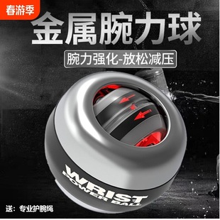Wrist Ball, All-Metal Grip Ball, Hand Grip Strengthener, Professional Hand Strength Training Device, Silent Wrist Strength Training Device, Wrist Exercise