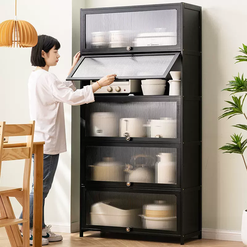 家用厨房餐边柜橱柜边柜茶水柜客厅靠墙储物柜子多功能茶边柜碗柜