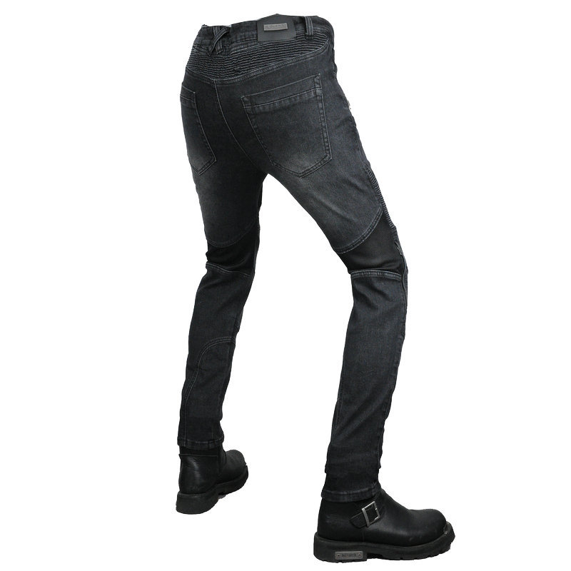 VOLERO verano motocicleta montar jeans hombres motocicleta montar Kevlar anti-caída pantalones actualización equipo de protección