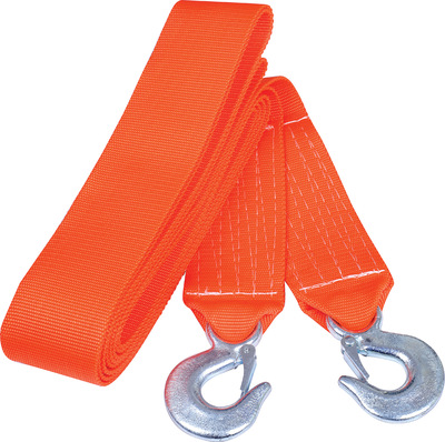 乔霸加宽加厚加强涤纶汽车拖车带 拖车绳6米8吨  16年专业厂家|ru